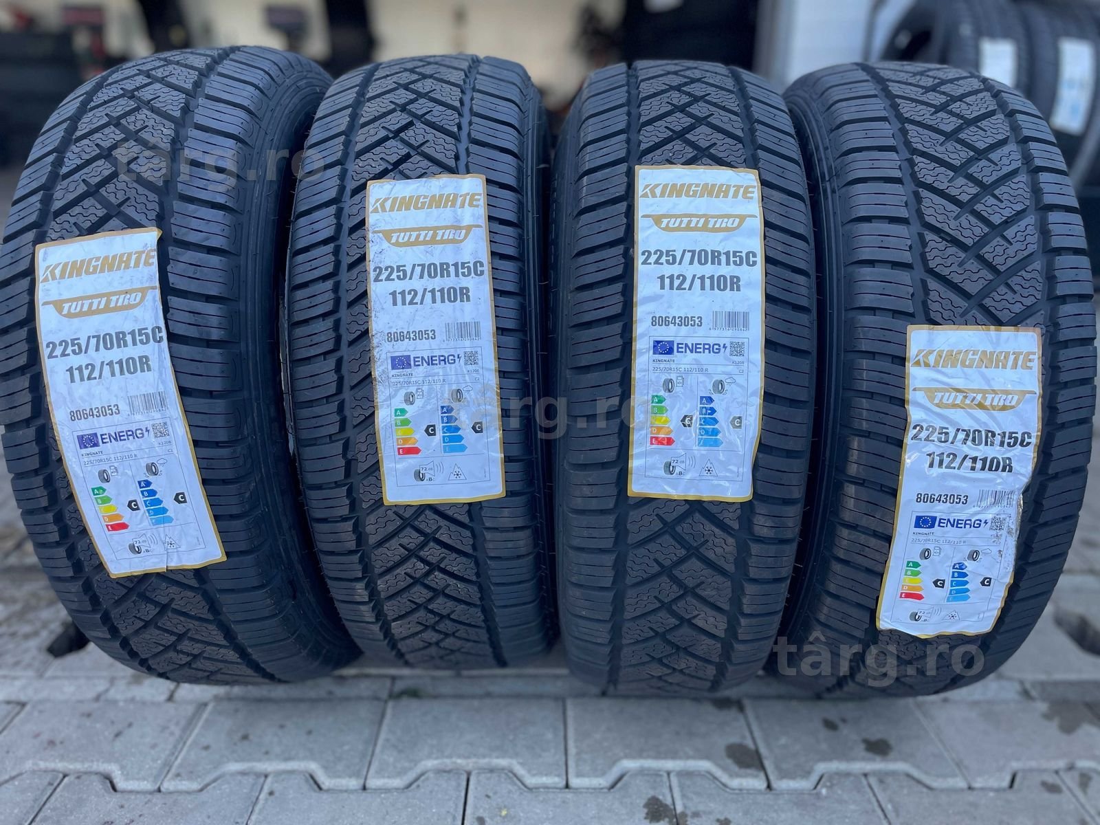 Anvelope noi 225 70 15C Kingnatte Tutti TRO (All SEASON)