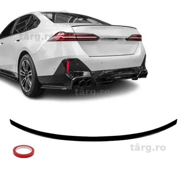 Eleron Lip Codita Portbagaj BMW Seria 5 G60 G90, Sedan, 2023+, Negru Lucios