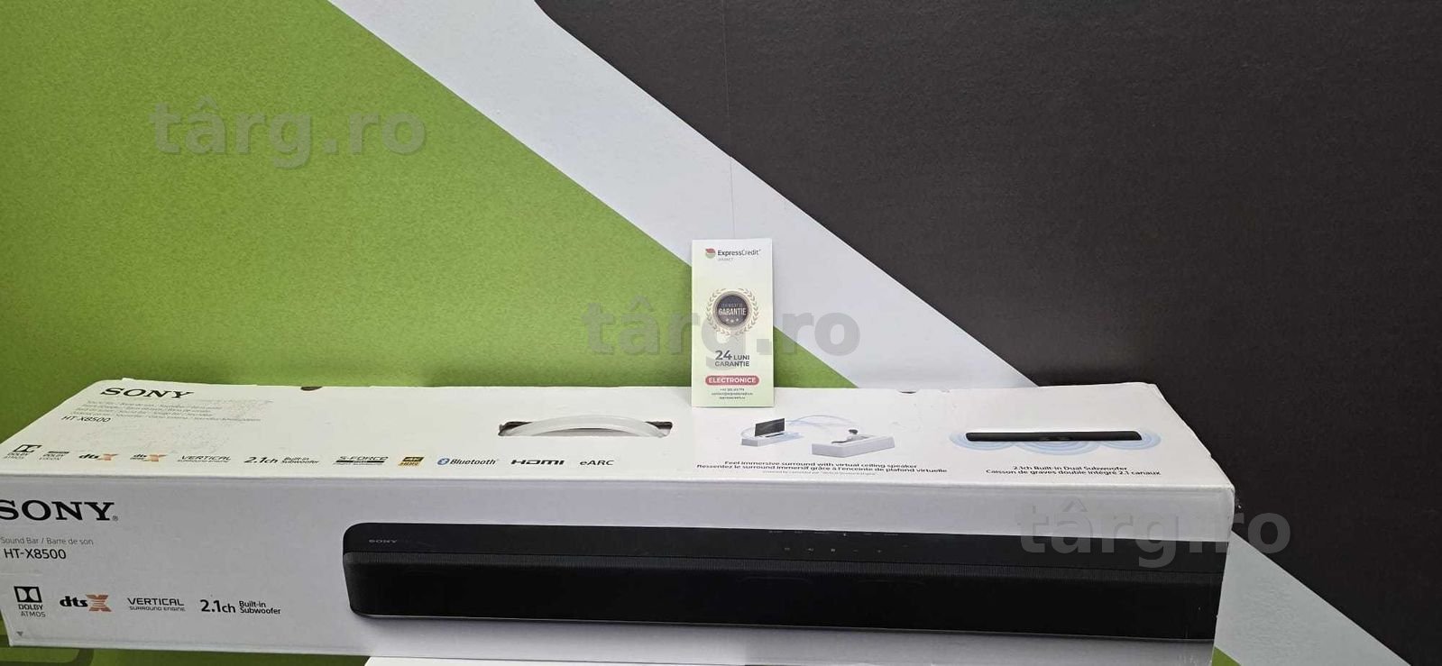 Soundbar SONY HT-X8500v (Ag 27 Gara 2) B50447 Garantie 2 ani 2