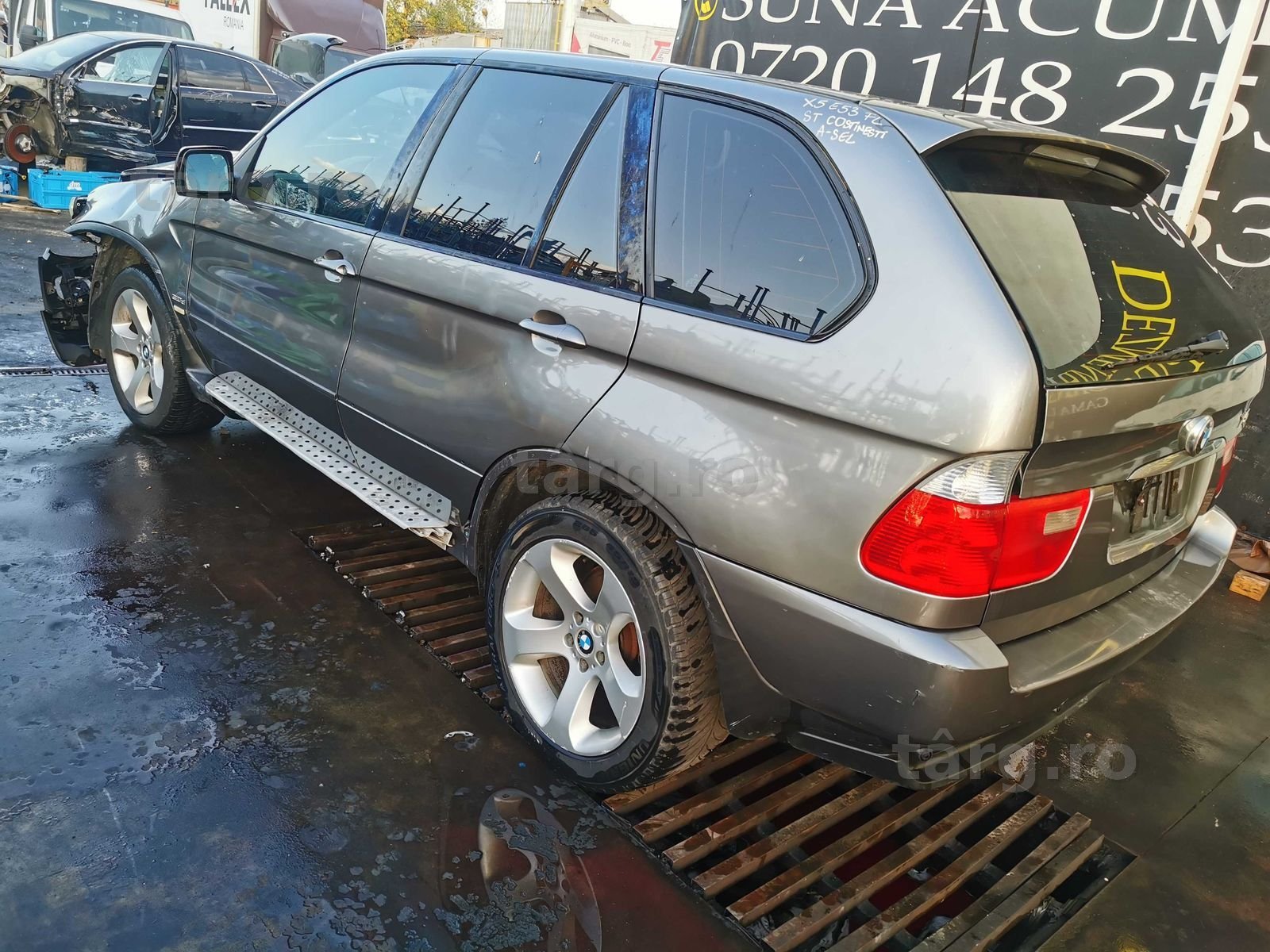 Dezmembrez bmw x5 e53 facelift 218 CP/grup x5/bara fata/capota/fat/