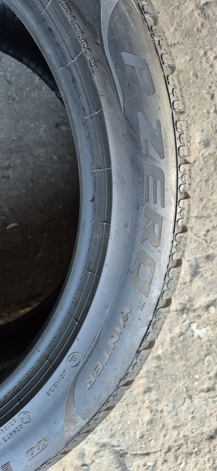 2 anvelope iarna Pirelli 285/40/19,dot 2022.Pretul este pe bucata 4