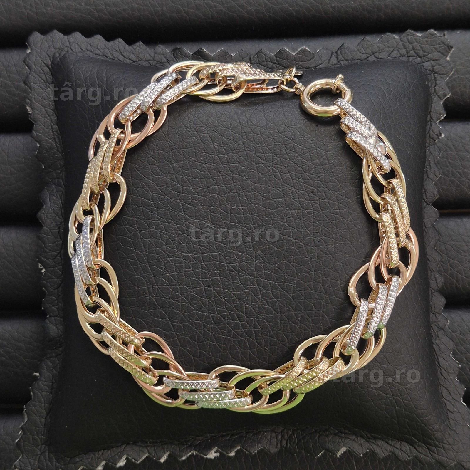 Bratara Aur 14K - 8.05 grame / 3925 lei ( B33288.1 / Ag28 Doi Baieti ) 5