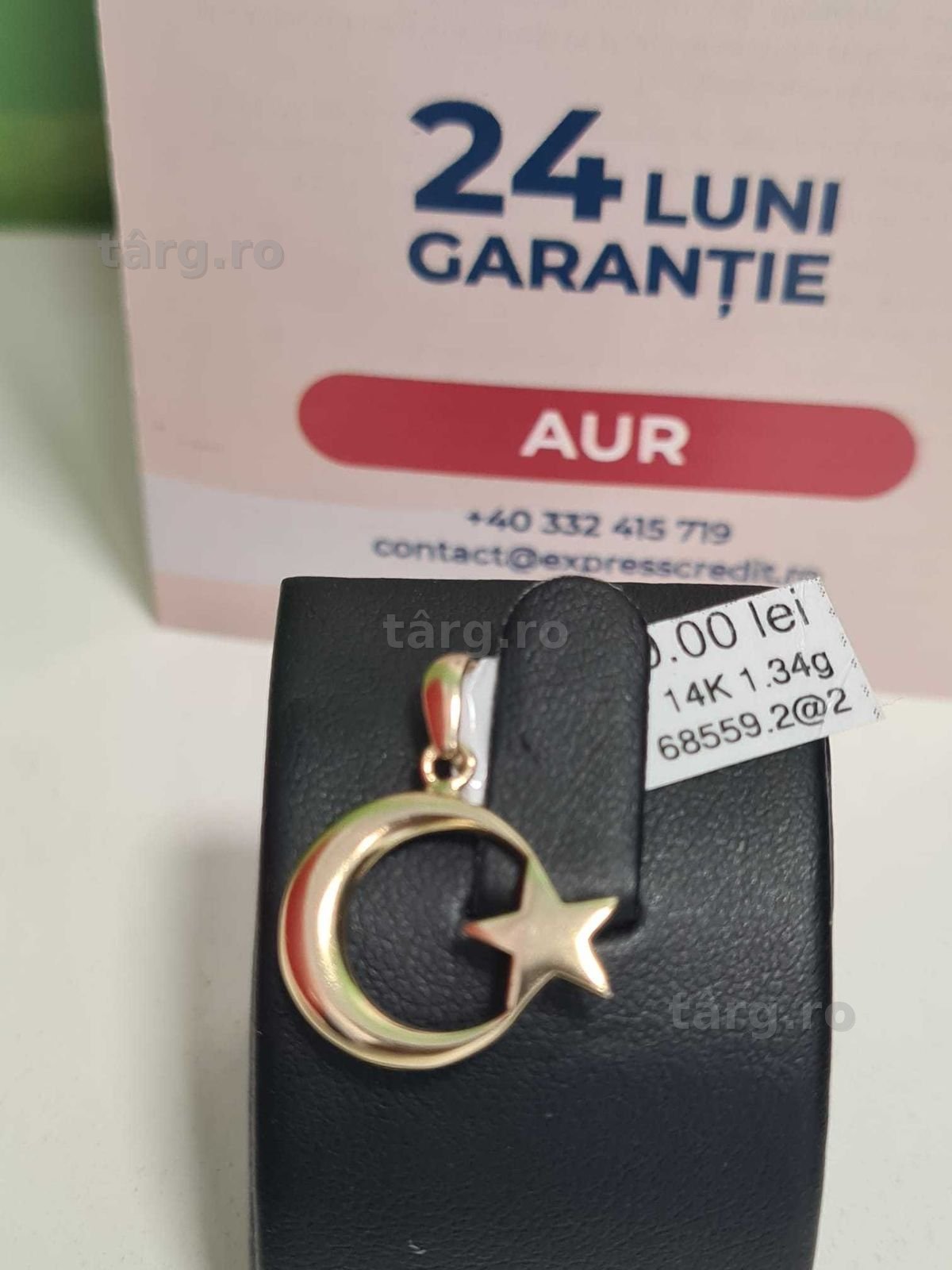 Pandantiv aur 14k  1.34g(b68559.2/AG2 Tudor) 4