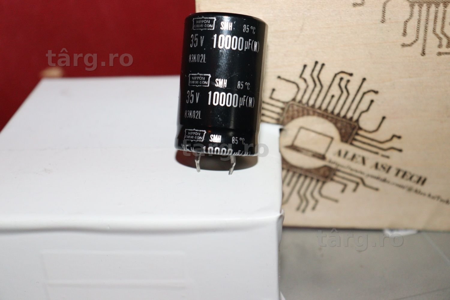 Condensator electrolitic 10000uF 35V 24x40 +/-20 Snap in SMH Chemi-co