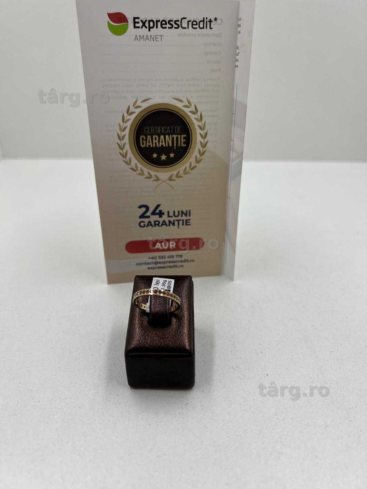 Inel Aur 14K 1.35g (Ag25 Belvedere B.42608) Garantie 2 ani!