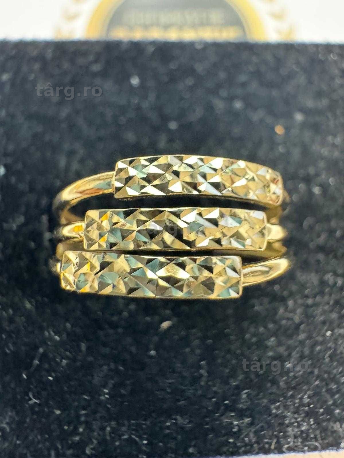 Inel din aur 14k (70267.2/ 10 Pacurari 1) garantie 2 ani! 3