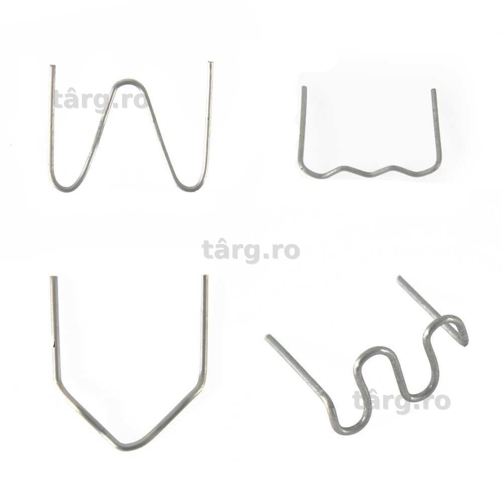 Set 500 Capse Cleme Pentru Pistol Aparat de Lipit Plastic, Reparatie