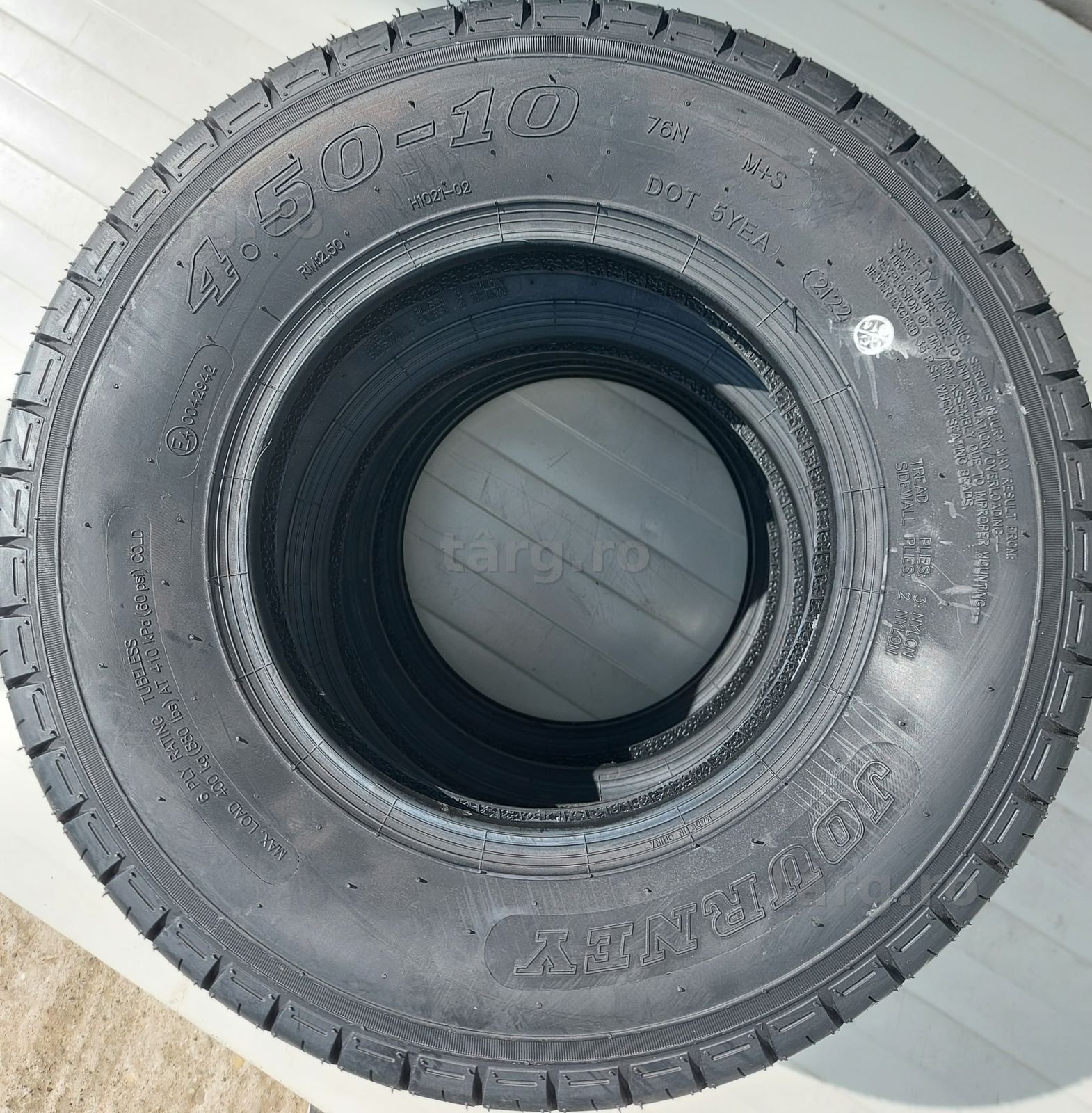 Anvelope M+S, 4.50-10 ( 450 R10C ) 76N, JOURNEY 3
