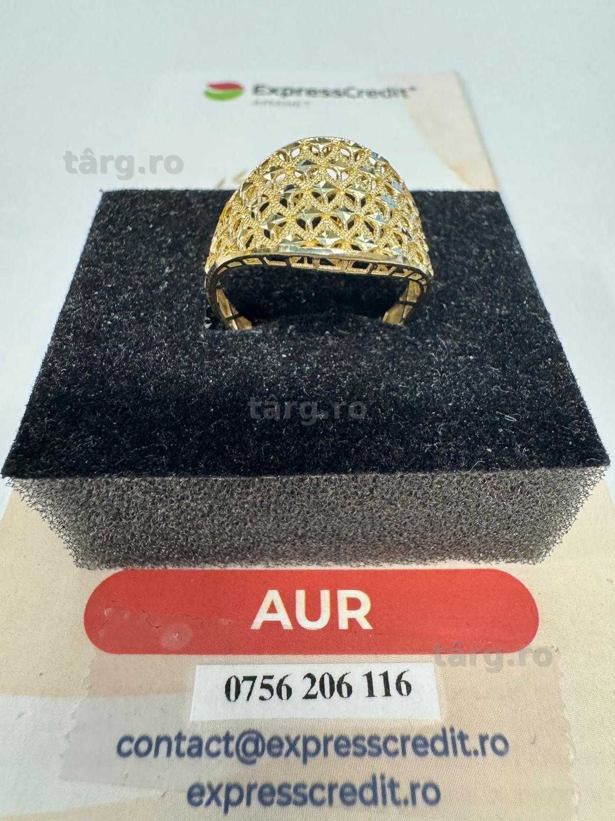 Inel din aur 14k (70001.2/ 10 Pacurari 1) garantie 2 ani!