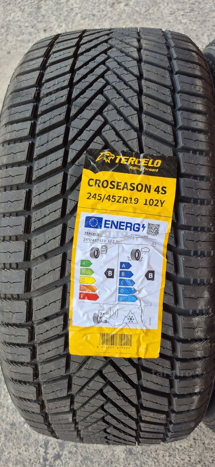 4 anvelope M+S noi Tercelo 245/45/19,dot 2026.Pretul este pe bucata. 3