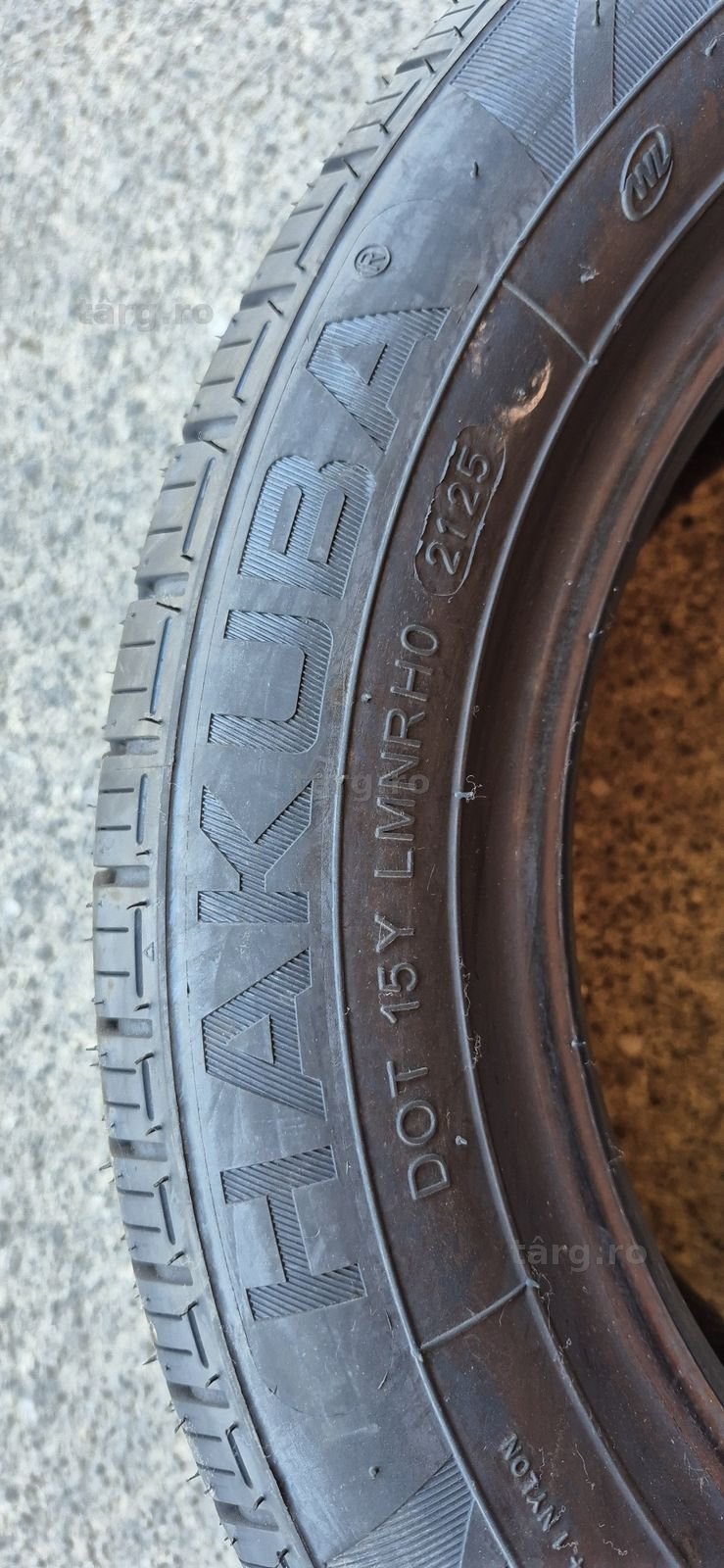 4 anvelope M+S noi Hakuba 195/50/13C,dot 2025.Pretul este pe bucata. 4