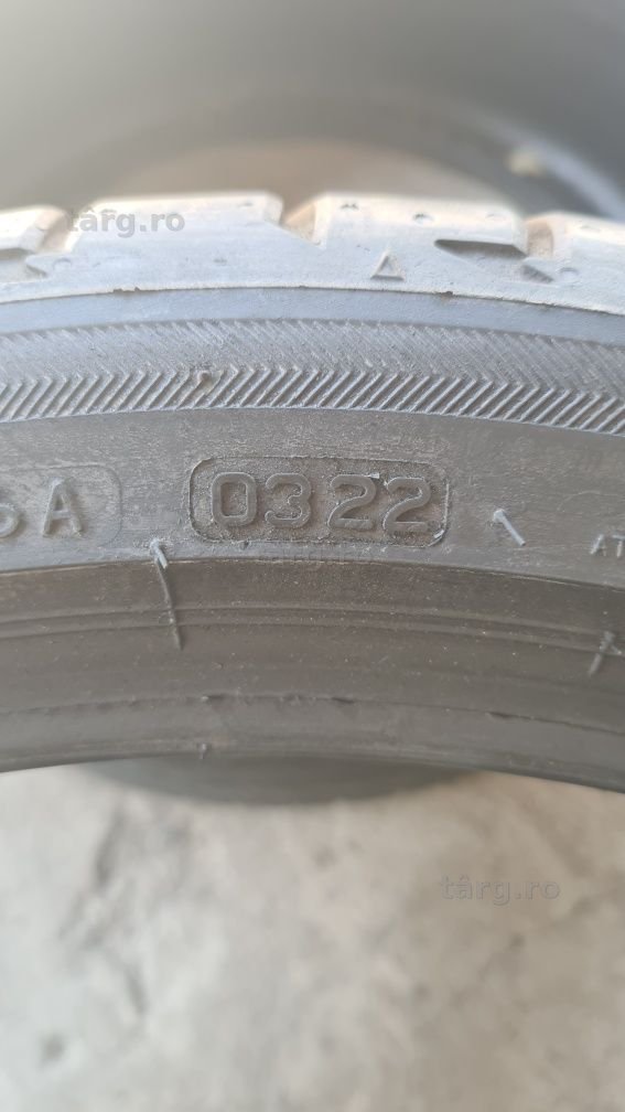 4 anvelope vara Bridgestone 225/40/19,dot 2022. 7