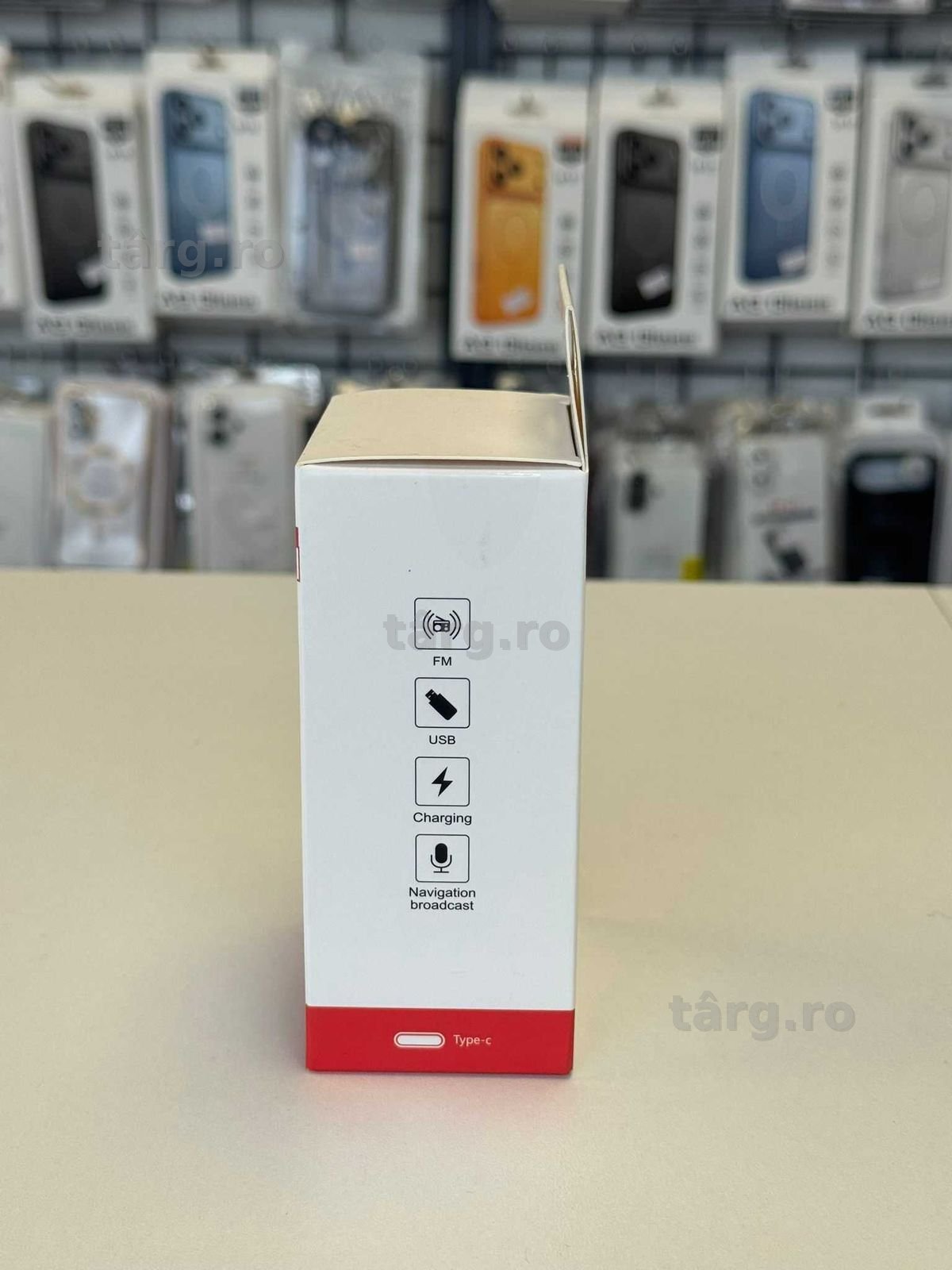 Modulator FM / Transmitator auto pentru muzica MP 3 PLAYER 2