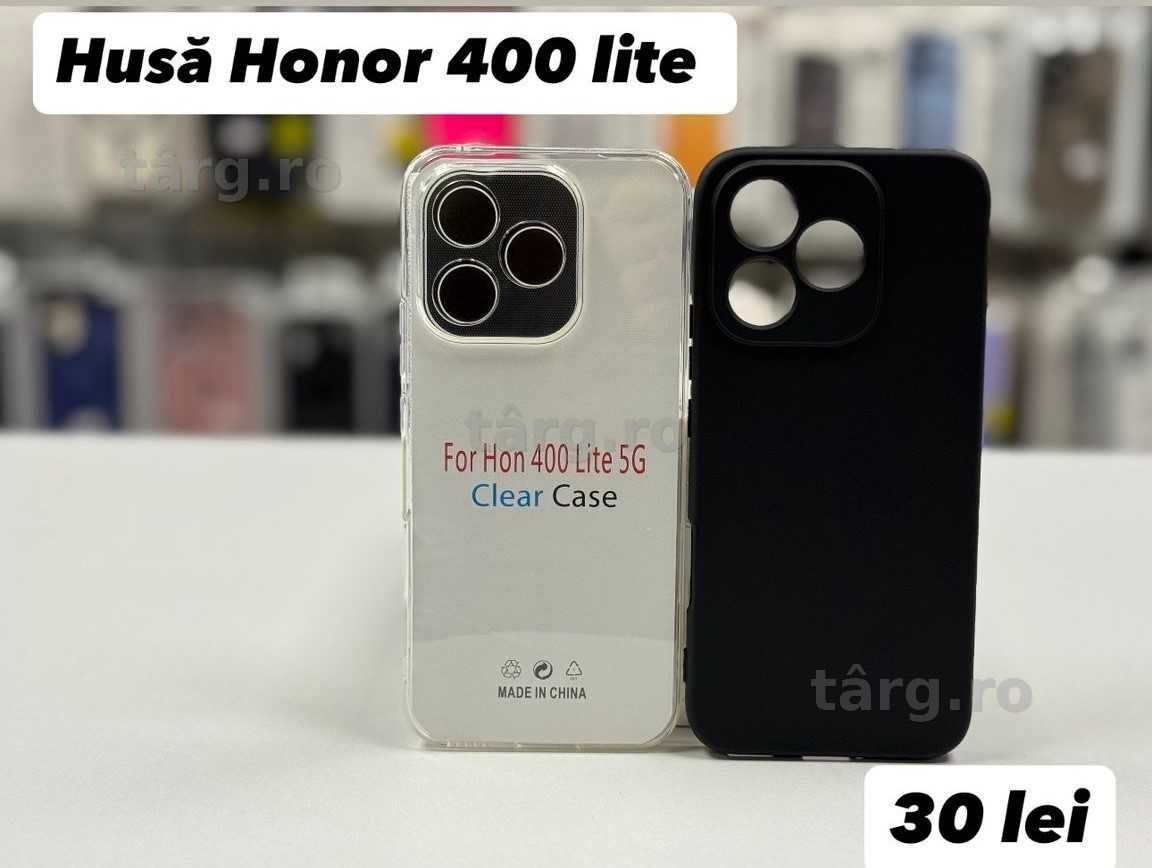 Husa silicon, folie, cablu, incarcator Honor 400 lite