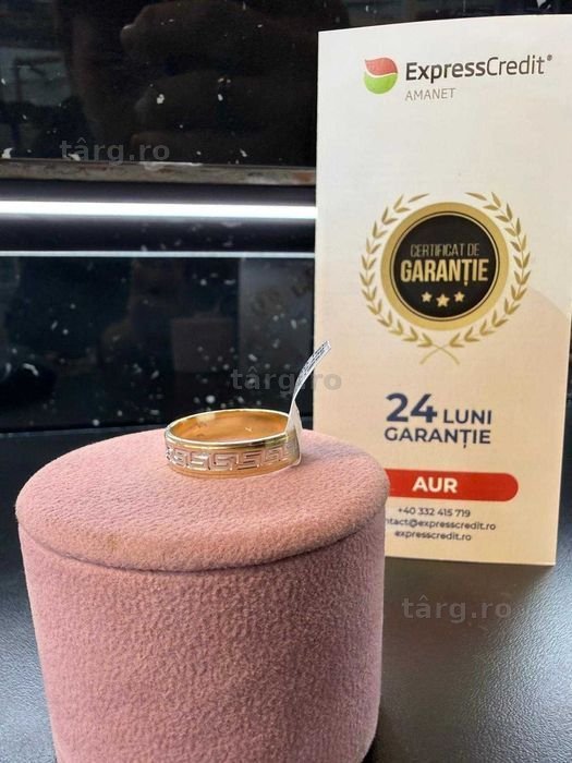 Inel aur 14k 5.43g (Iulius Mall)(B-15.1) Garantie 2 ani! 2