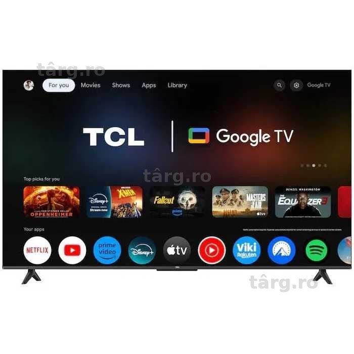 Hope Amanet P10/Televizor LED TCL 55V6C, Smart TV, 139 cm, Ultra HD 4K