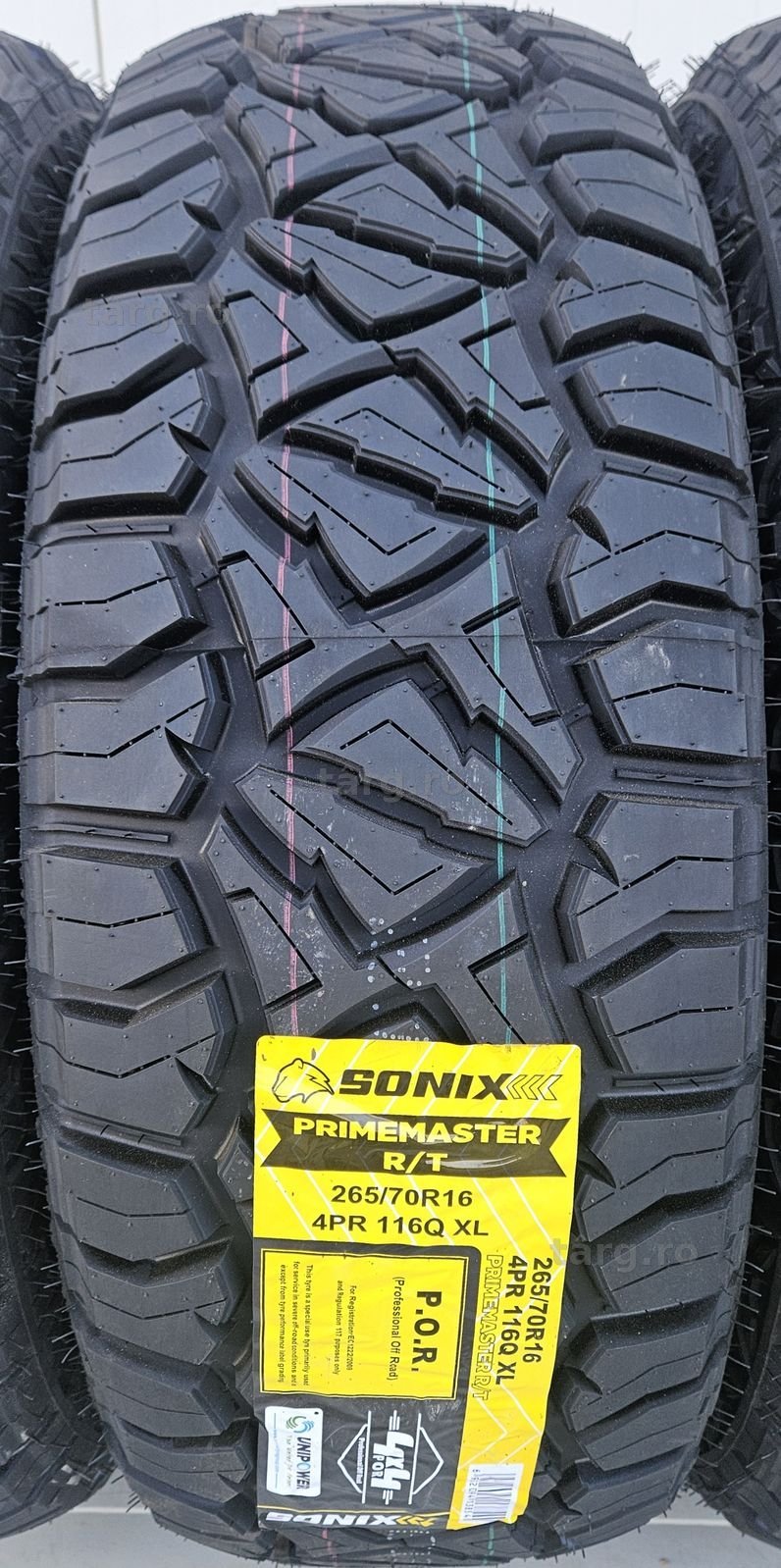 265/70 R16, 116Q, SONIX Primemaster R/T, Anvelope Off-Road M+S 3