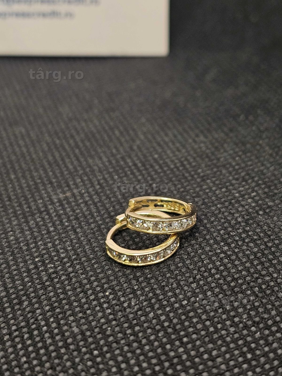 Cercei aur 14K 1.71g (50534 AG 11 Piata Nicolina) 2 ani garantie!