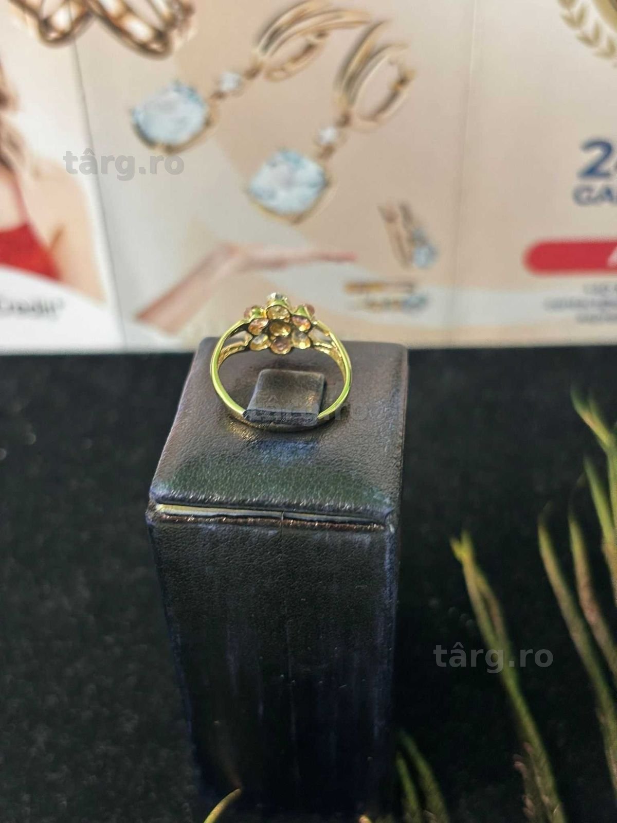 Inel Aur 14k 1.85g (B.60377.2 -Tatarasi)  Garantie 2 ani-800 lei 3