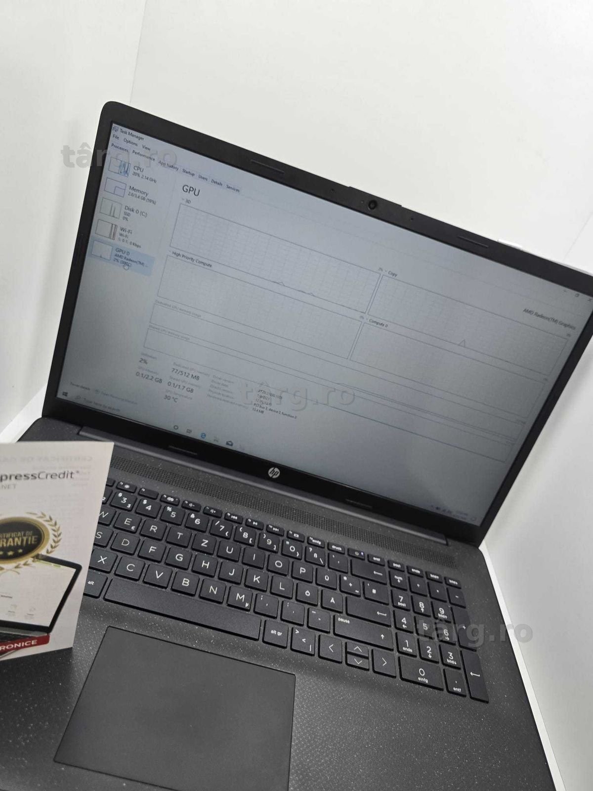 Laptop HP 17CP0505NG( AG25 Belvedere B.43260)-Garantie 2 Ani! 4