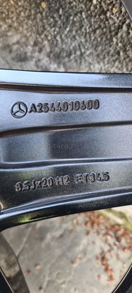 Anvelope/Jante AMG R20 originale Mercedes GLC,echipate,model 2024-2025 4