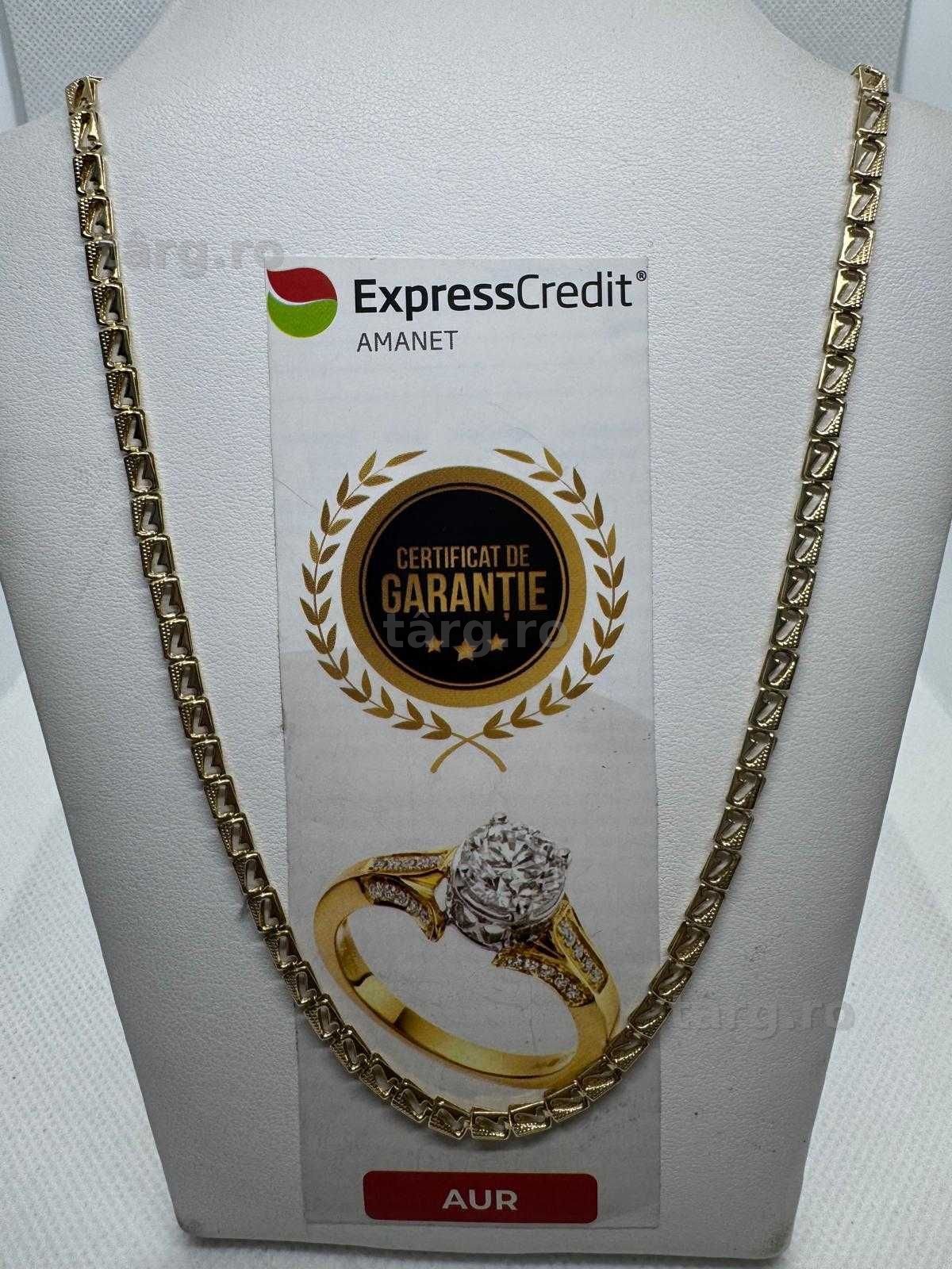 Lant din aur 14k (70063.1/ 10 Pacurari 1) garantie 2 ani!