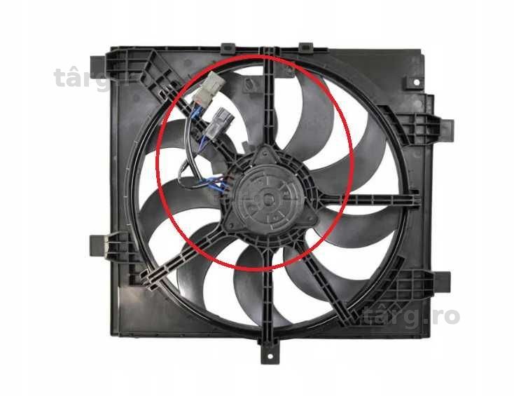 Motor electroventilator radiator NOU Nissan Juke Note Tiida