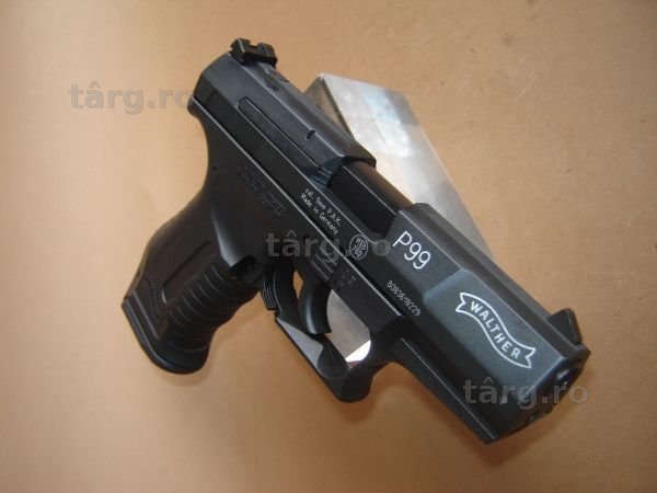 Pistol Airsoft P99 (MODIFICAT SPECIAL) Mecanism Rezisten Full MetalCO2