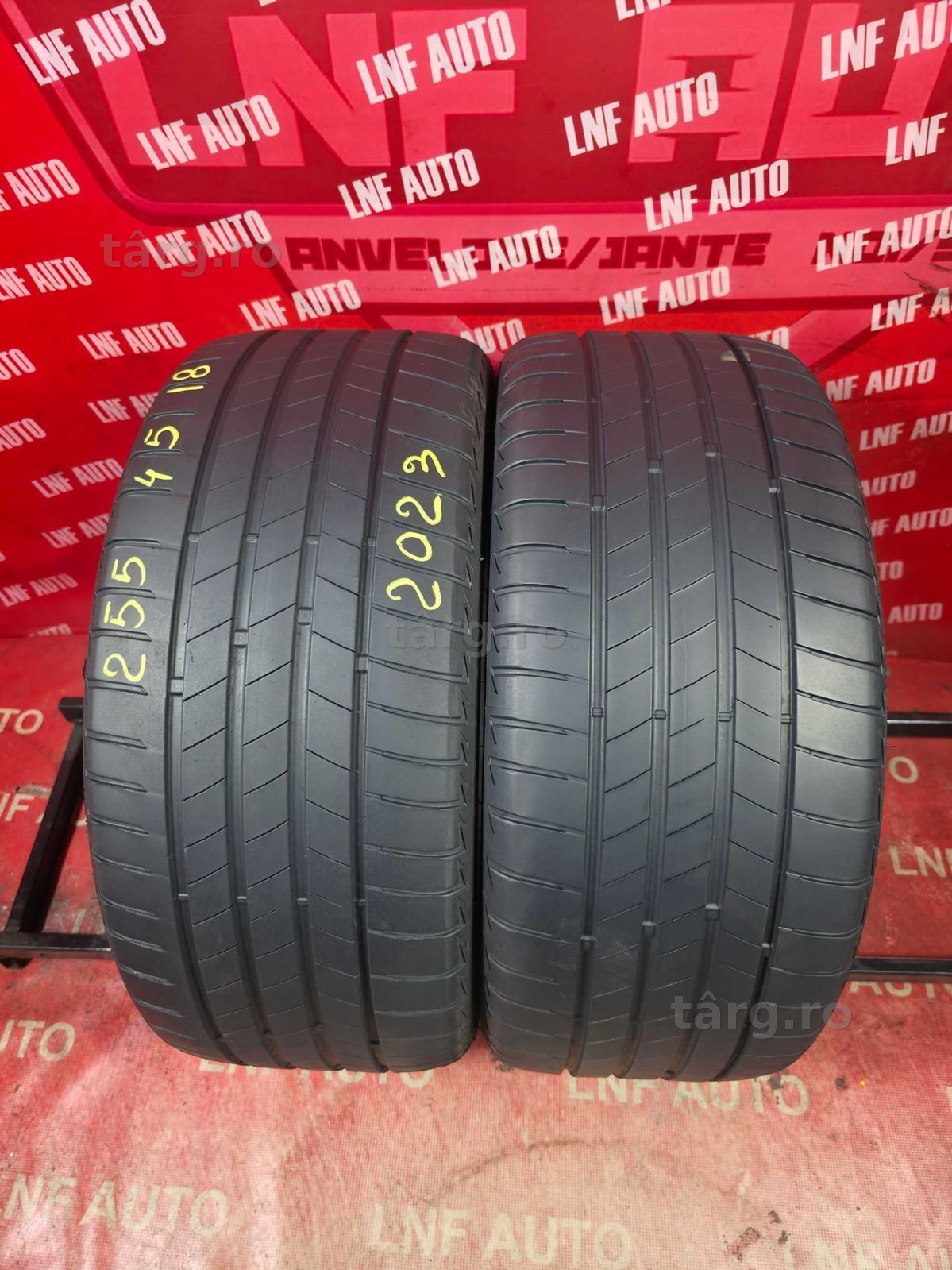 Anvelope de VARA - 255/45/18 - BRIDGESTONE - 5.44 MM - DOT 2023 !