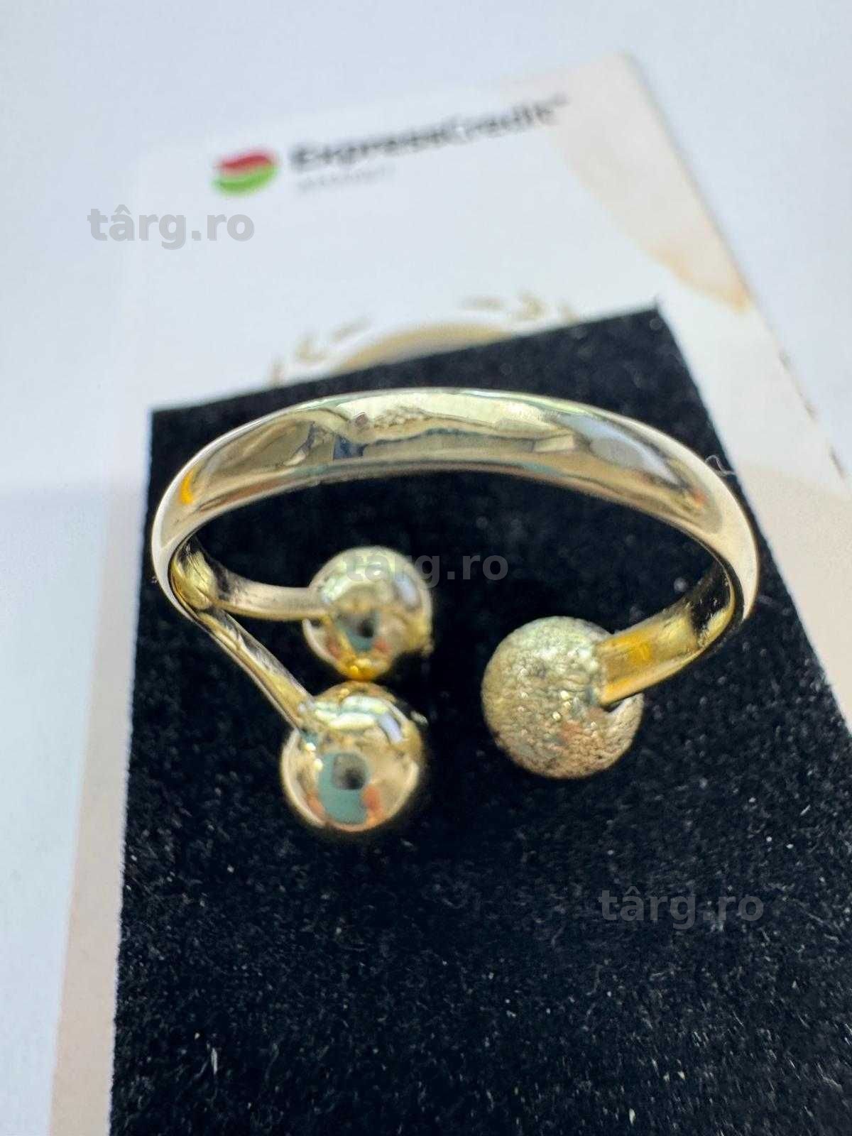 Inel din aur 14k (70234.2/ 10 Pacurari 1) garantie 2 ani! 6