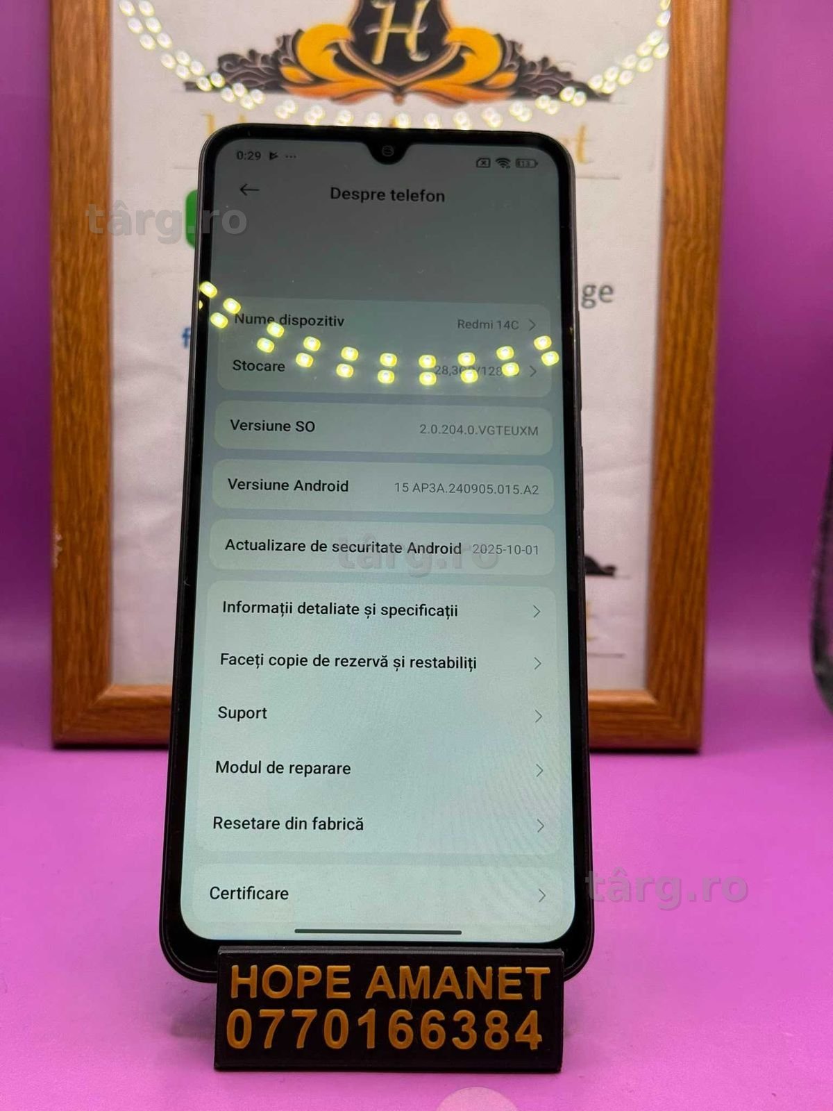 Hope Amanet P2 - REDMI 16C 128GB/ 4GB RAM 2