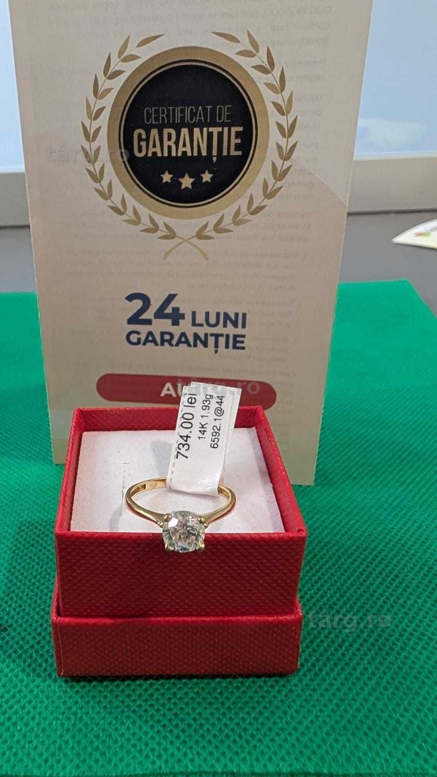 (AG44 B.6592) Inel aur 14K 1.93gr (GARANTIE 24 LUNI)