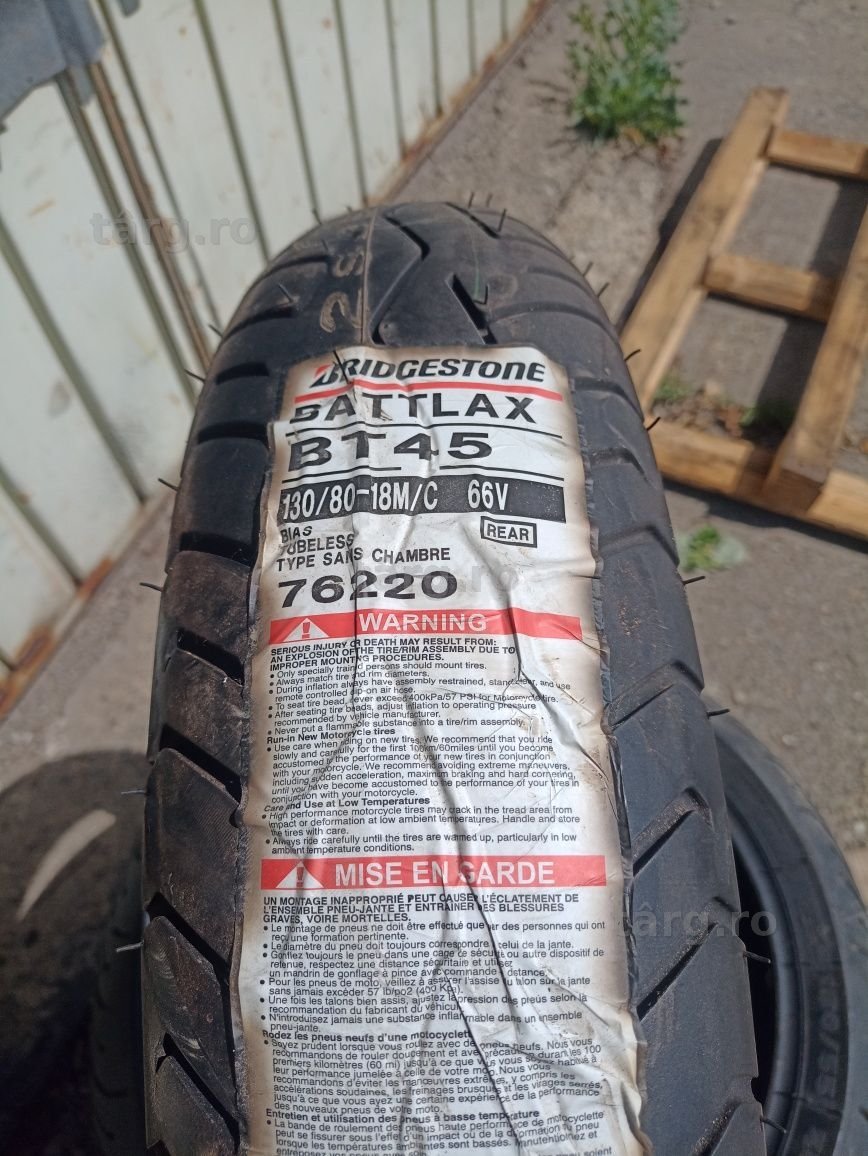 O anvelopa de spate NOUA Bridgestone 130/80 R18 dot 4118