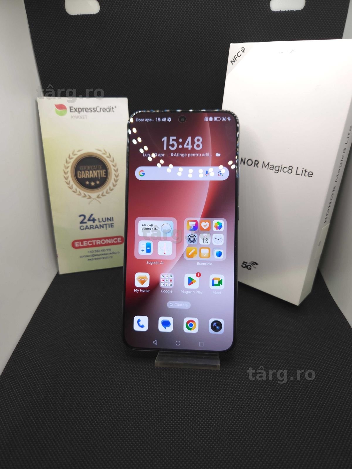 Honor Magic8 Lite (50200 Ag11 Piata Nicolina) Garantie 2 ani!