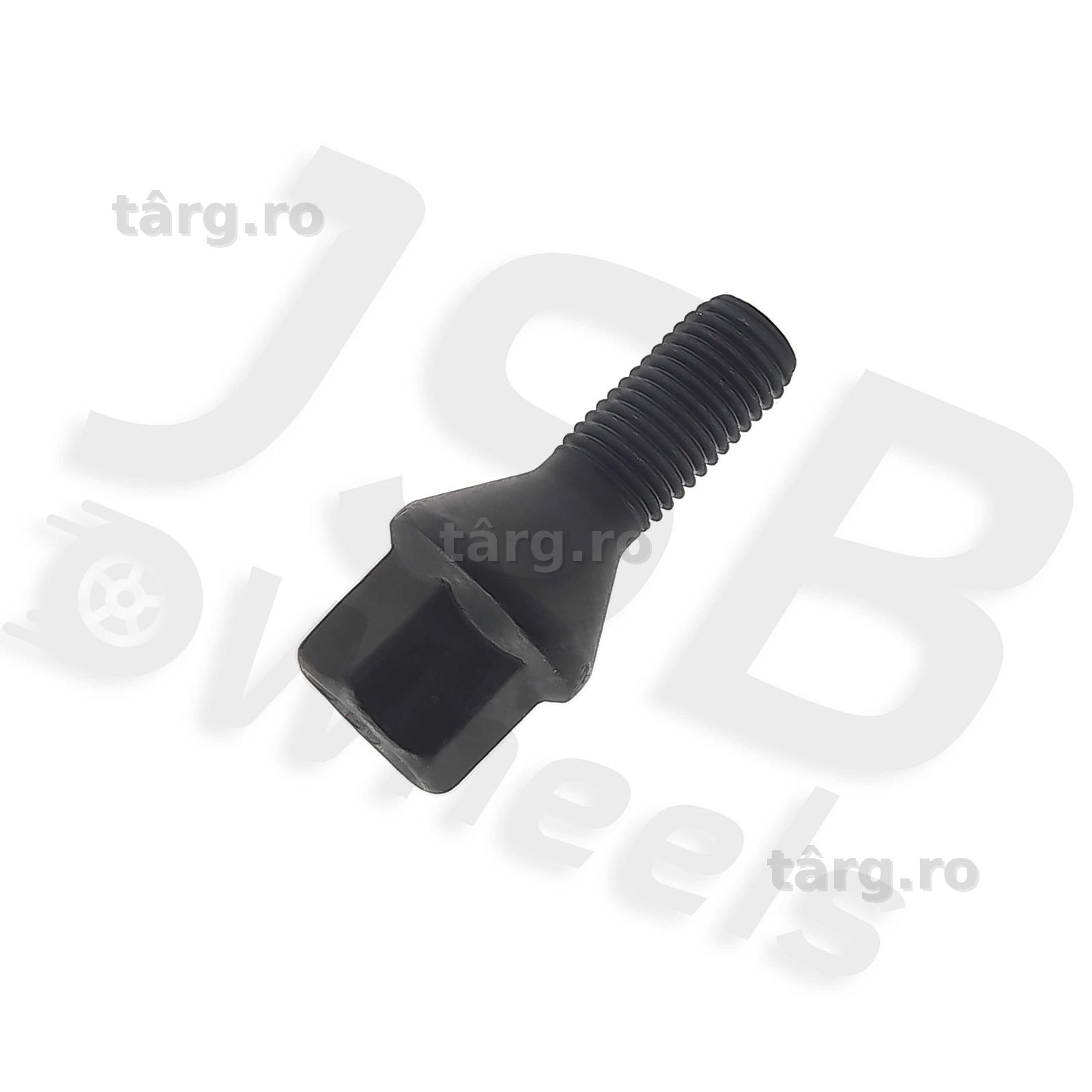 Prezoane negre noi jante aliaj M12x1.5 25 mm BMW, Renault, Mini Cooper