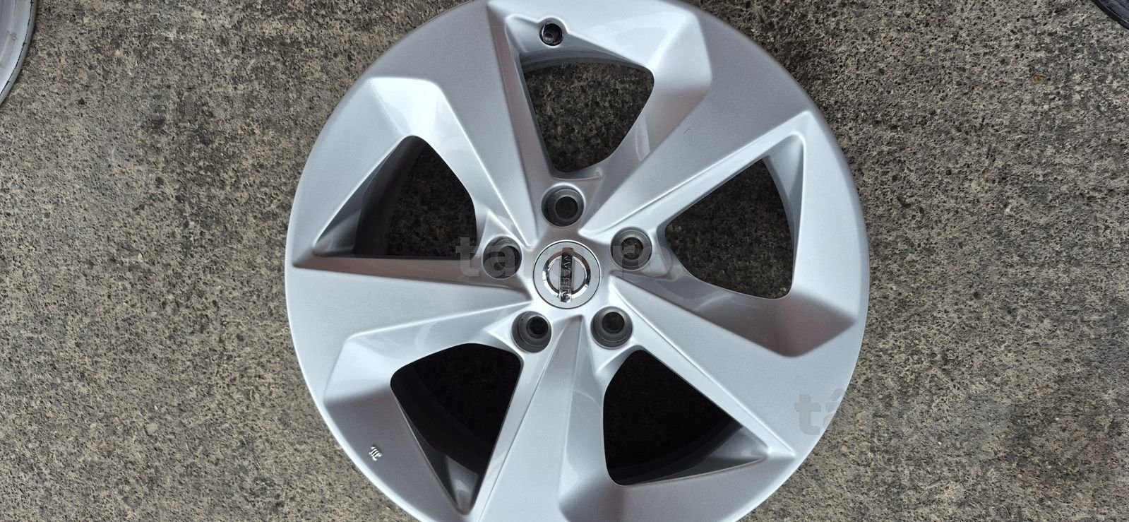 4 jante aliaj originale nissan noi R17, 17×7J,ET.40. Va 3