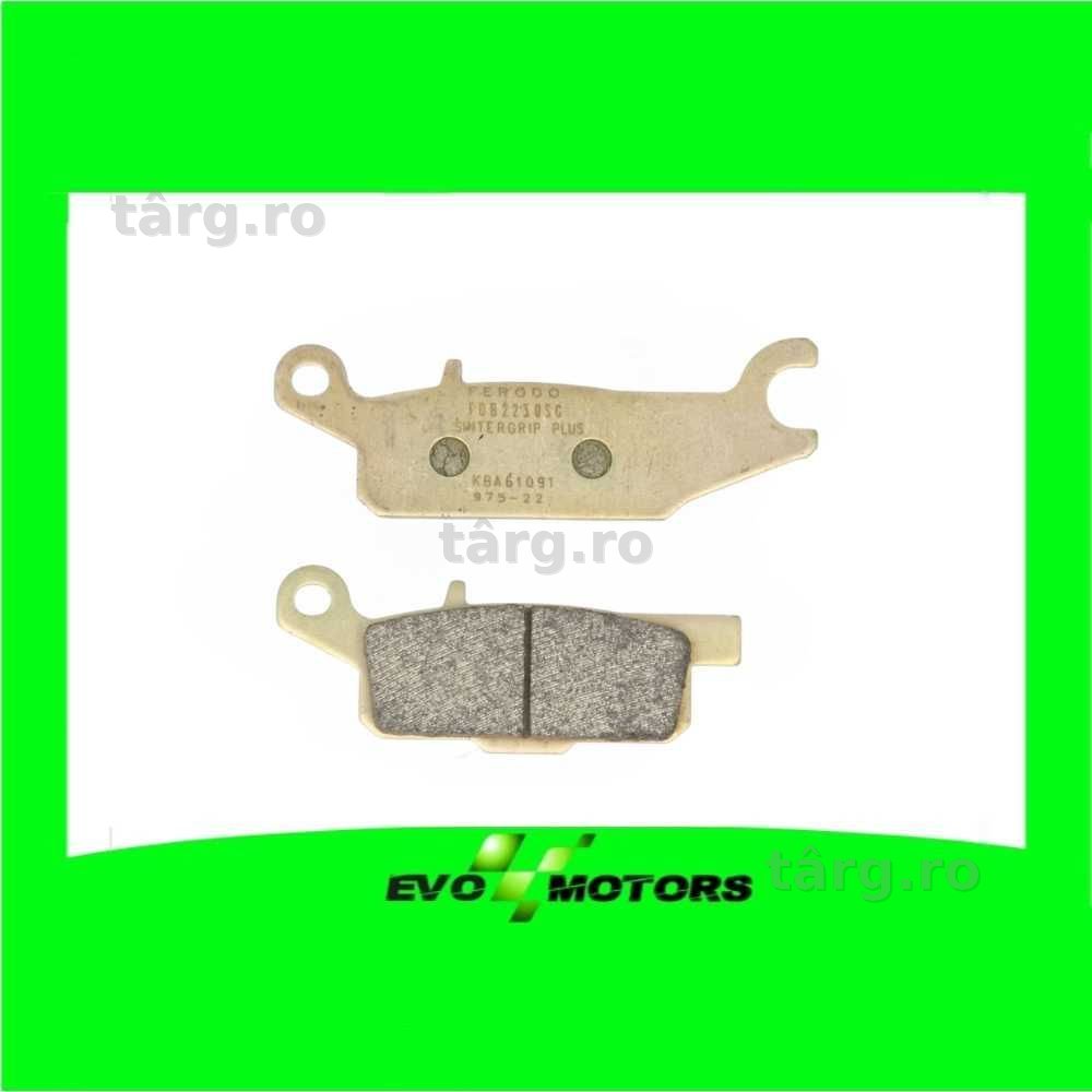 Set Placute Frana Fata YAMAHA GRIZZLY 550 700 Ferodo Sinterizate ATV