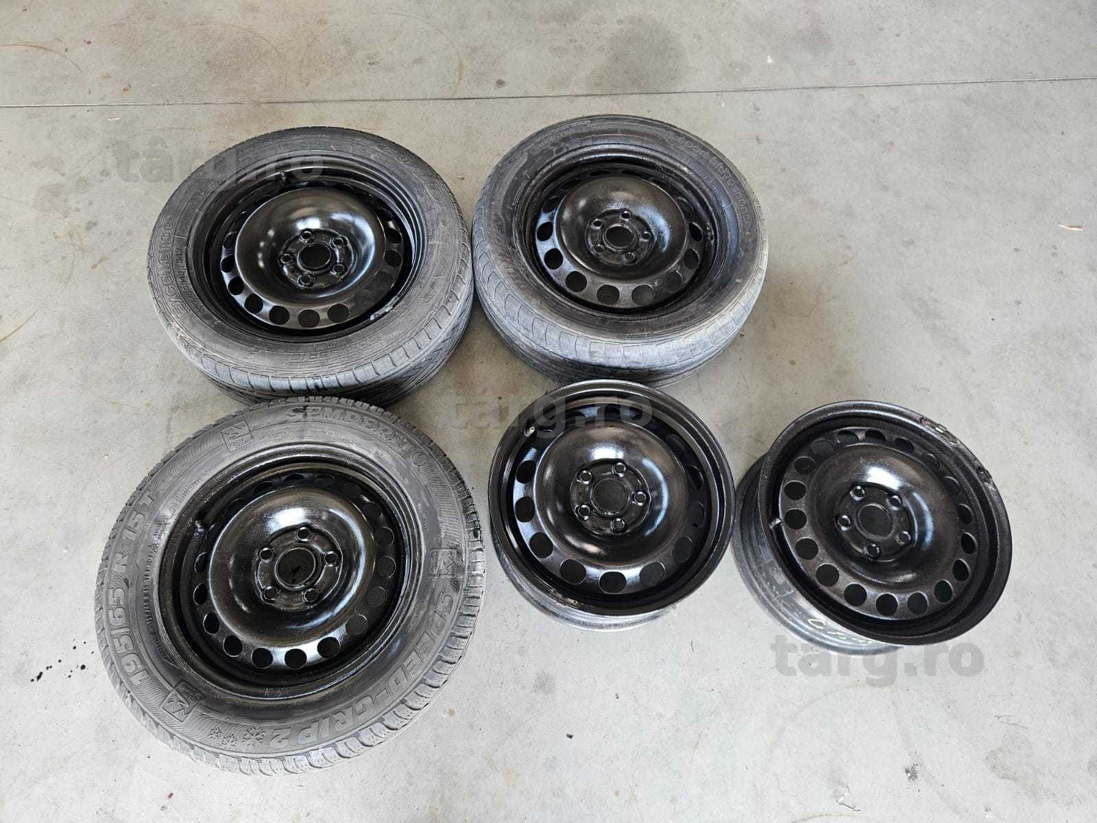 Roata Janta Rezerva 5x112 R15 R16 VW Golf Caddy Passat Audi A3 Skoda Octavia Superb Seat Leon