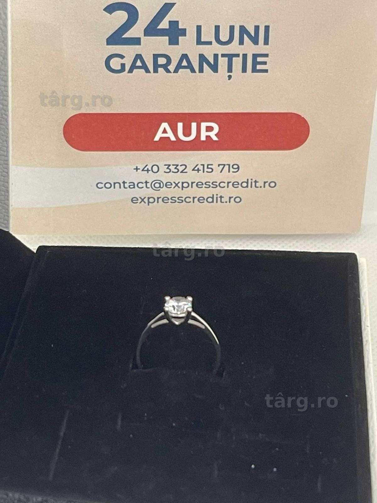 Inel aur 14K 1.76gr  (Ag43 Falticeni B3713) Garantie/Factura! 2