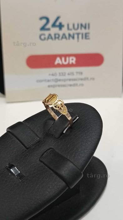 [AG24 Harlau B.45667.2] Inel aur 14k 1.18g Garantie 2 ani! 3