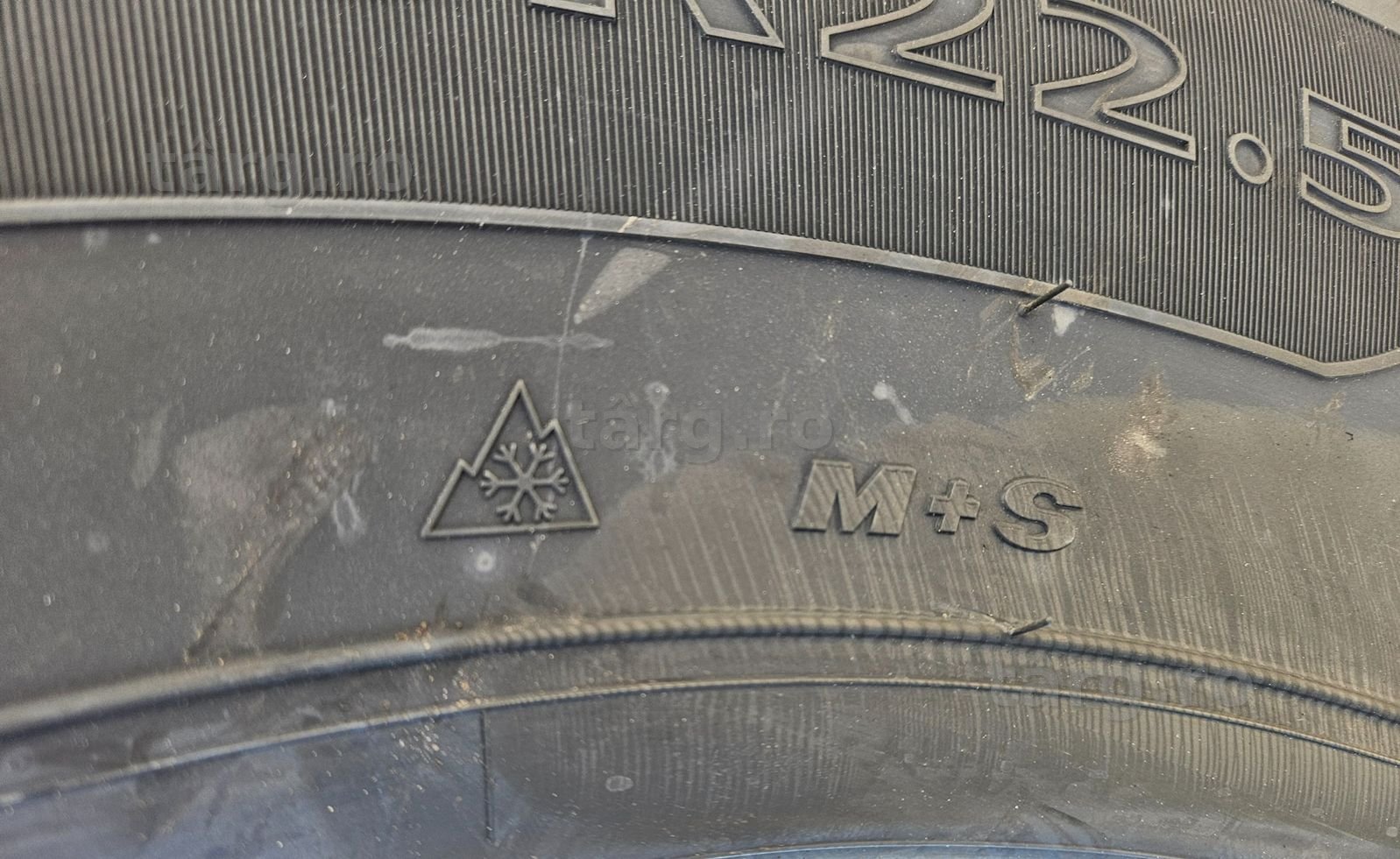 295/80 R22.5, 154M, GROUNDSPEED 3PMSF, Anvelope directie M+S 4