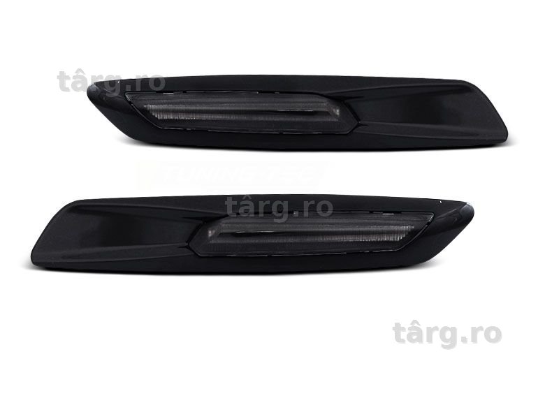 Semnalizari laterale BMW E60/ E90/ E92/ E82 LED F10 STYLE SMOKE Negru