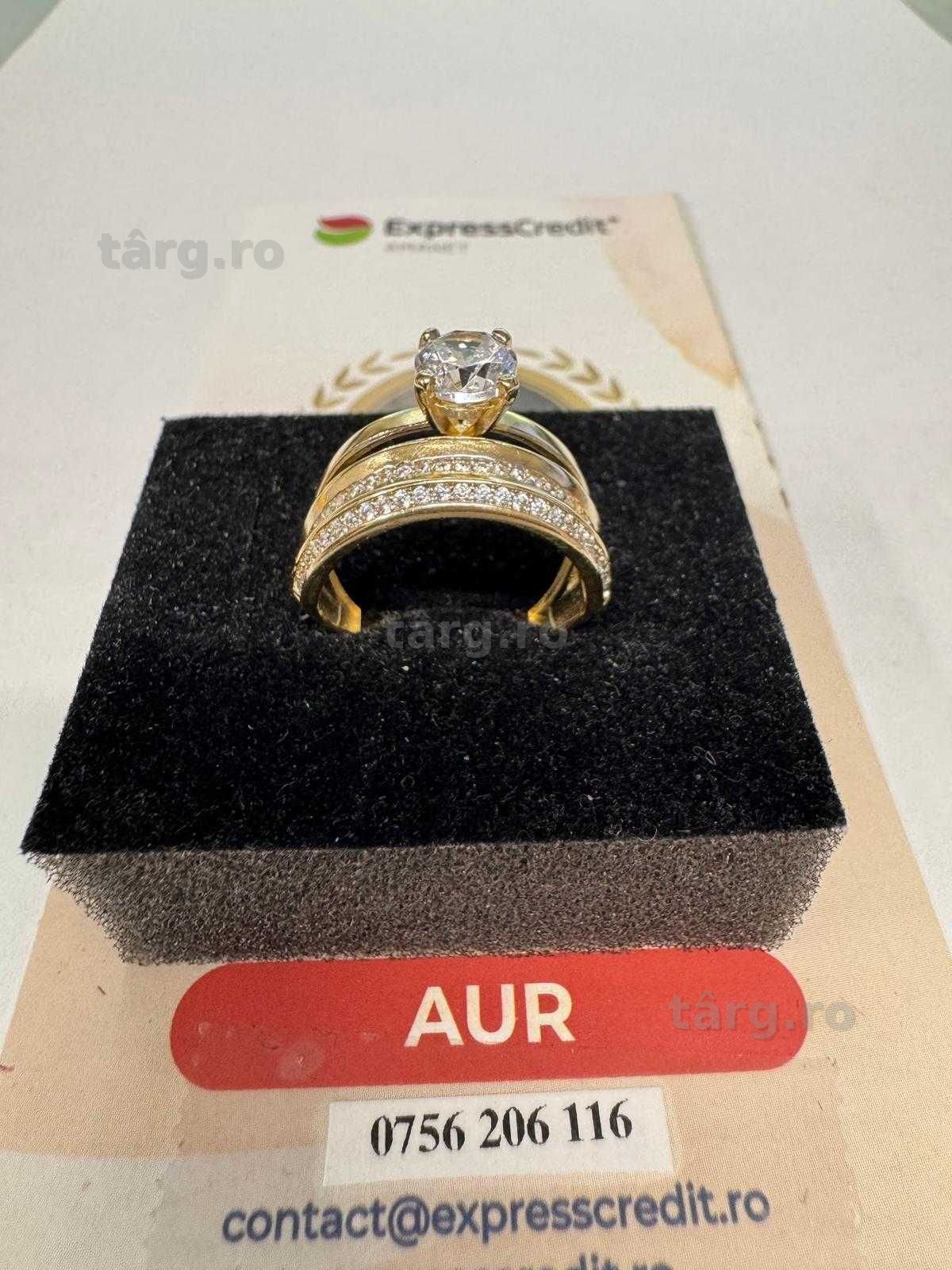 Inel din aur 14k (70240.1/ 10 Pacurari 1) garantie 2 ani!