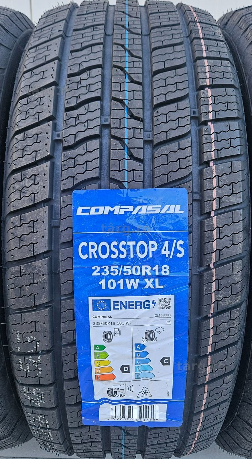235/50 R18, 101W XL, COMPASAL 4 Seasons XL, Anvelope all season M+S 3