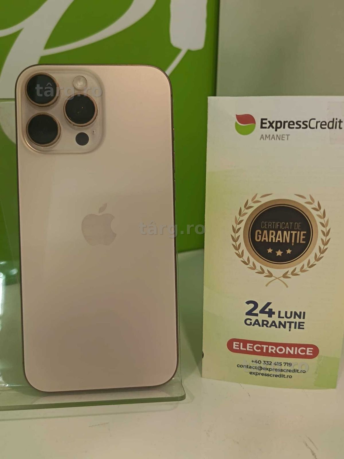 (AG41) Telefon Apple Iphone 16 Pro Max 5G b6345 Garantie 2 ani