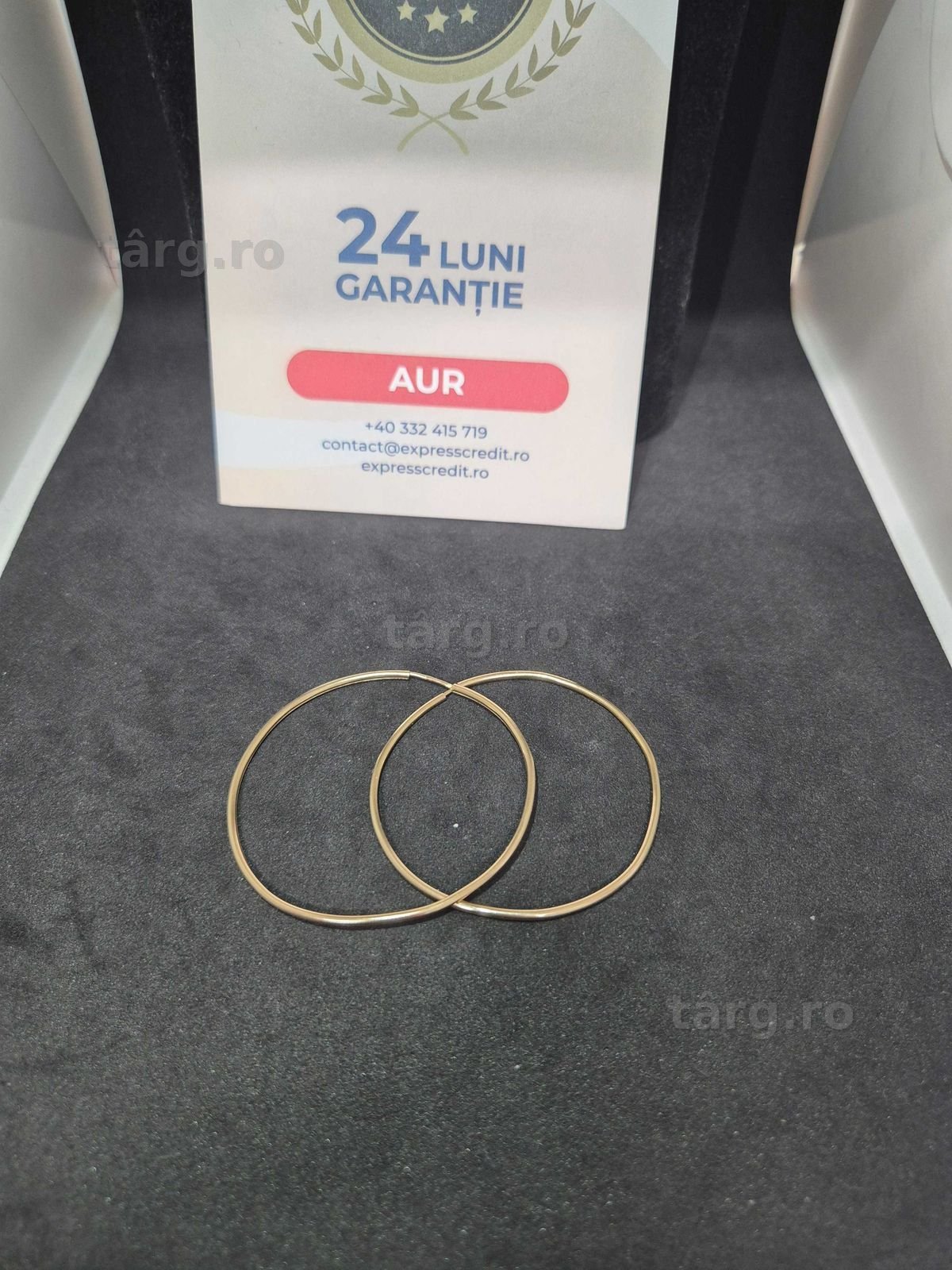Cercei 14k 4.47g (49022 AG11 Piata Nicolina) Garantie 2 ani! 3