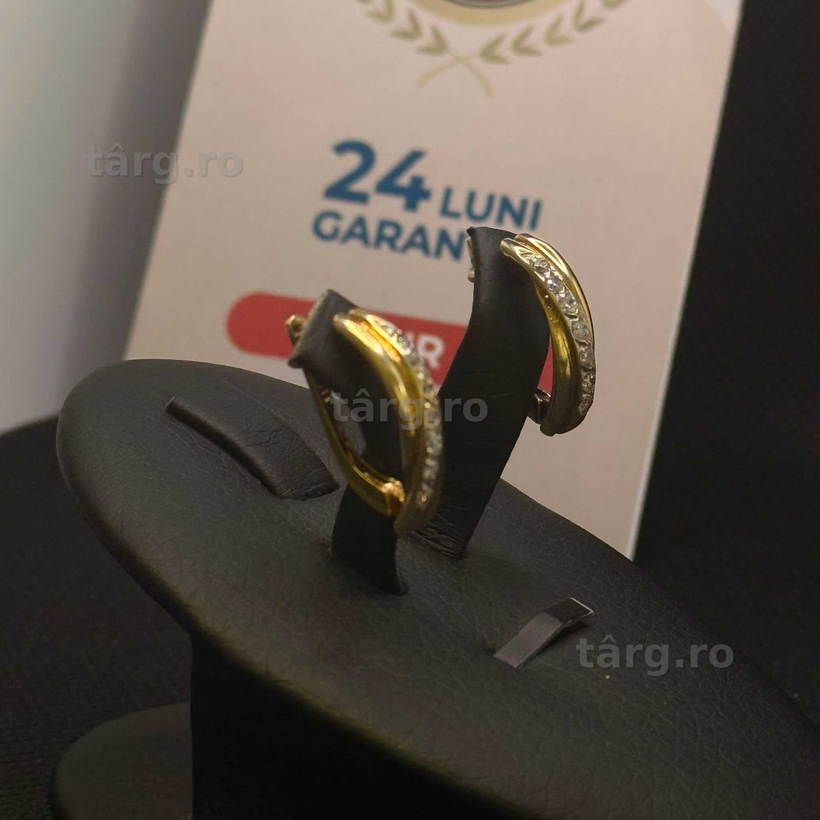 Cercei aur 14K 4.53g (AG15 Gara 1 B34144.1) Garantie 2 ani!