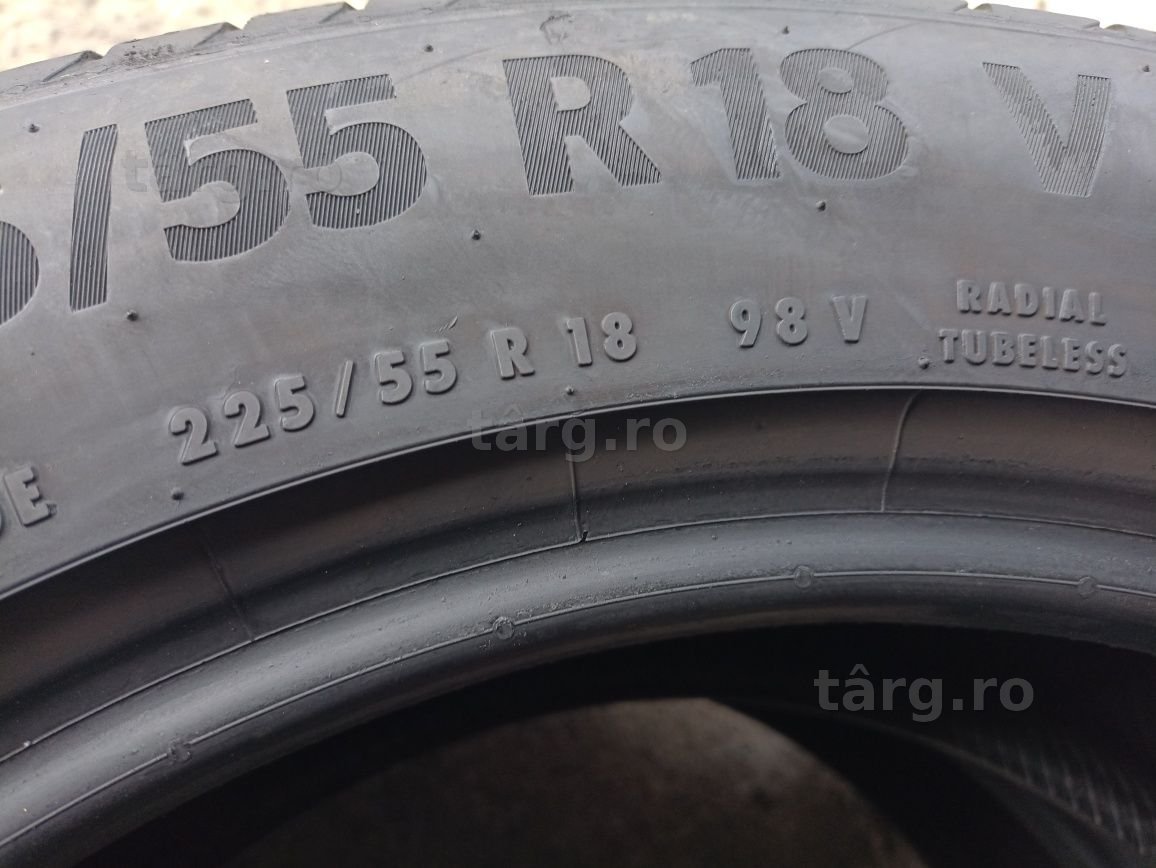 4 anvelope de vara Continental 225/55 R18 dot 2419 4