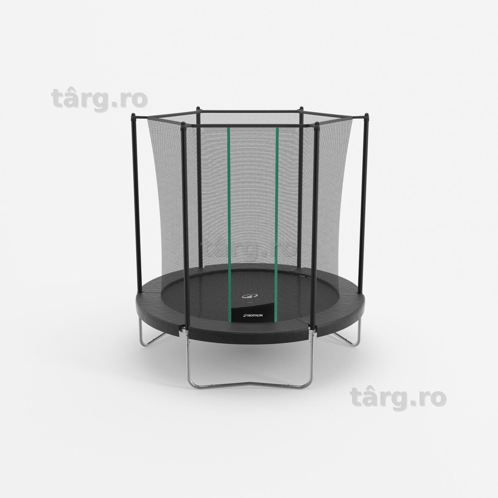 Trambulină rotundă cu plasă de protecție, - produs resigilat Decathlon