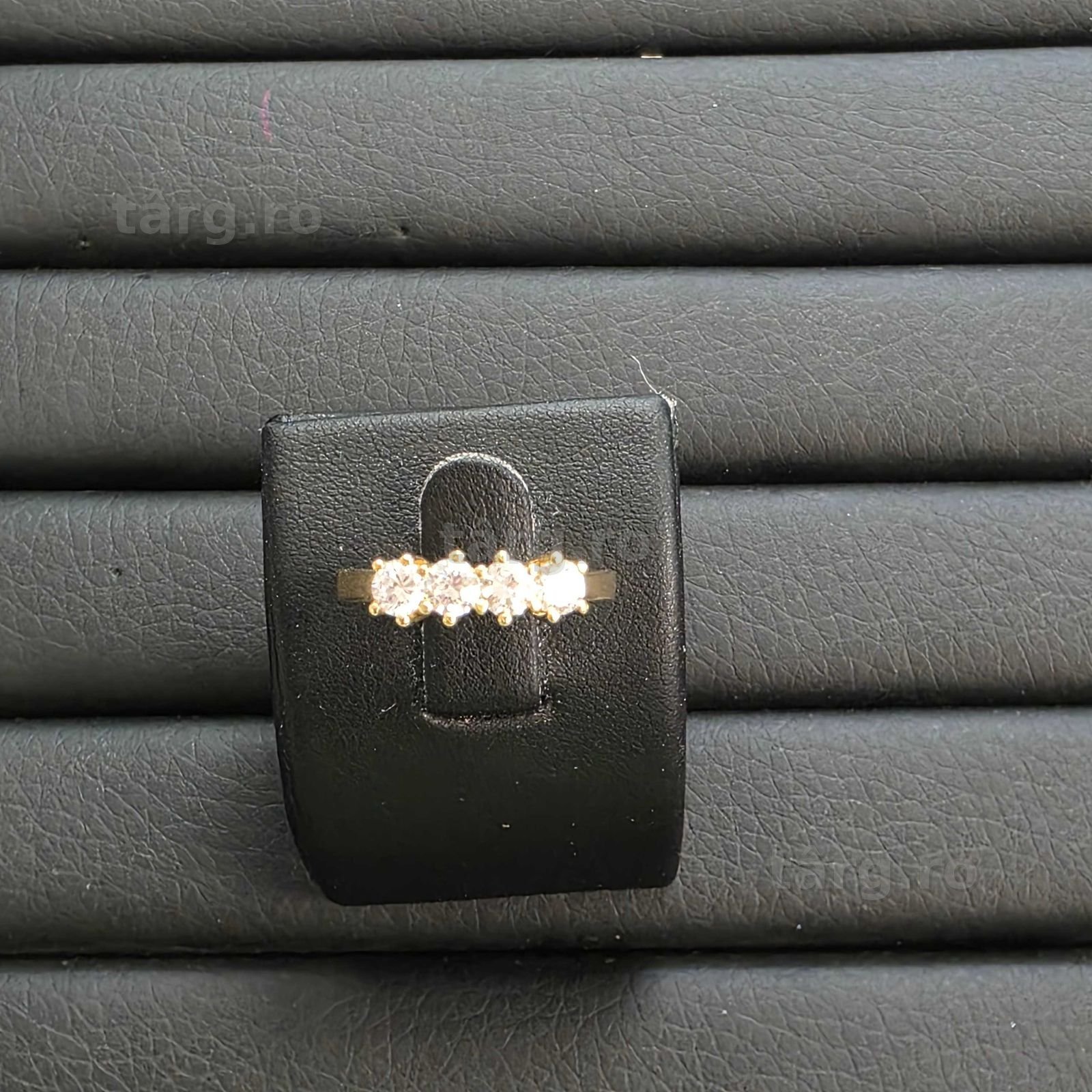 Inel Aur 18K - 2.55 grame / 1400 lei ( B34012.5 / Ag28 Doi Baieti ) 4